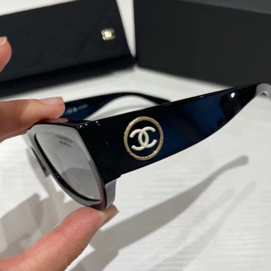 【現貨】麗睛眼鏡 Chanel【可刷卡分期】香奈兒 CH5506 太陽眼鏡 小香眼鏡 香奈兒墨鏡 香奈兒偏光太陽眼鏡-8