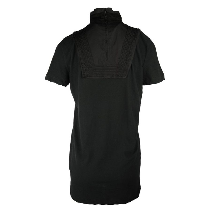 Dsquared2 High Neck Velvet Ribbon Top for Women in Black (S73GC0180-S22507-900-XS)-2