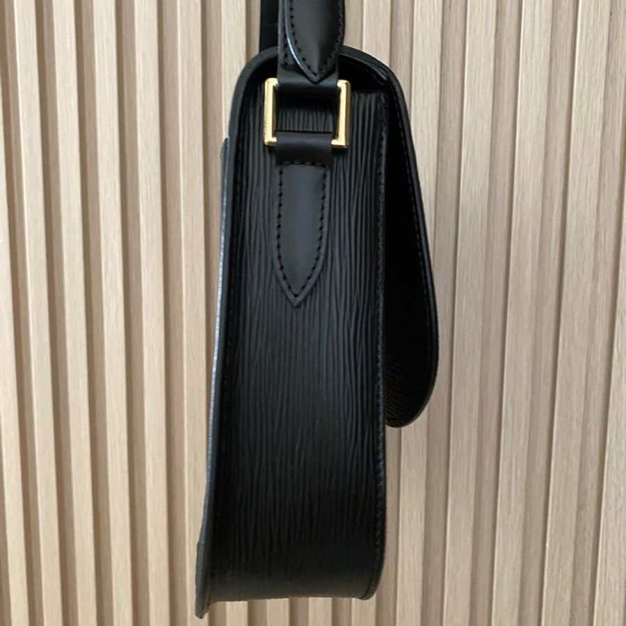 Louis Vuitton LV 水波紋馬蹄斜背包/牛鼻包 M52192-10