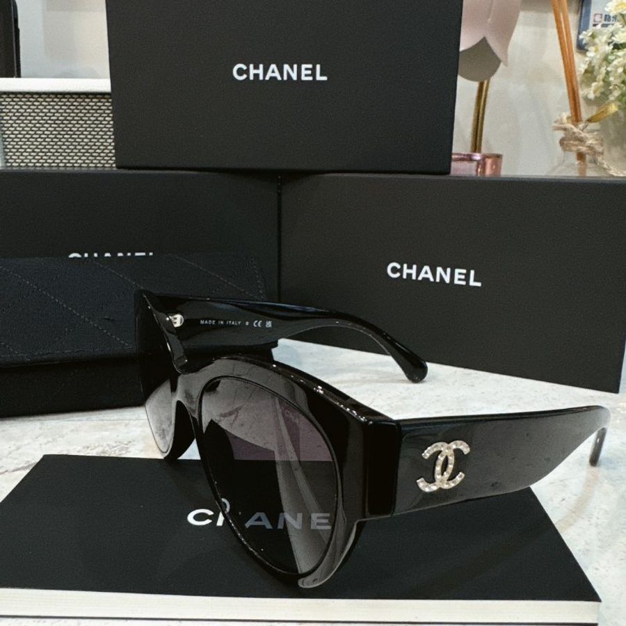 【現貨】麗睛眼鏡 Chanel【可刷卡分期】香奈兒 CH5498B 太陽眼鏡 小香眼鏡 香奈兒墨鏡 香奈兒基本款太陽眼鏡-4