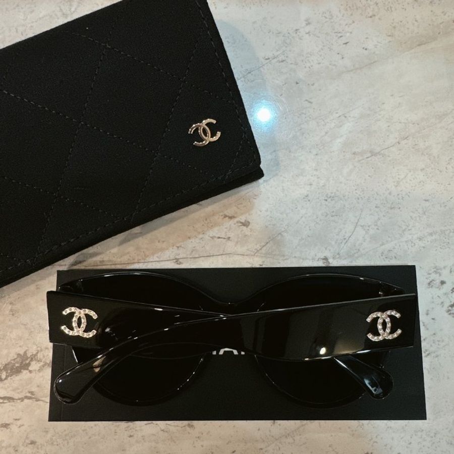 【現貨】麗睛眼鏡 Chanel【可刷卡分期】香奈兒 CH5498B 太陽眼鏡 小香眼鏡 香奈兒墨鏡 香奈兒基本款太陽眼鏡-5