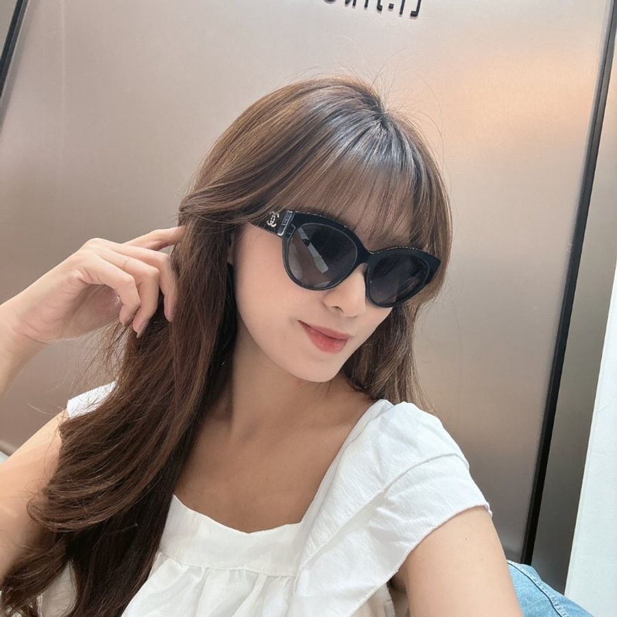 【現貨】麗睛眼鏡 Chanel【可刷卡分期】香奈兒 CH5498B 太陽眼鏡 小香眼鏡 香奈兒墨鏡 香奈兒基本款太陽眼鏡-6