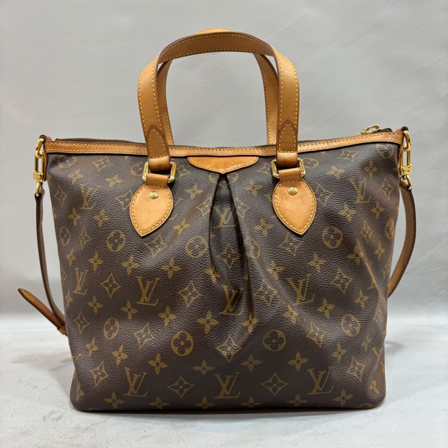 Louis Vuitton M40145原花手提肩背兩用包Palermo PM-3