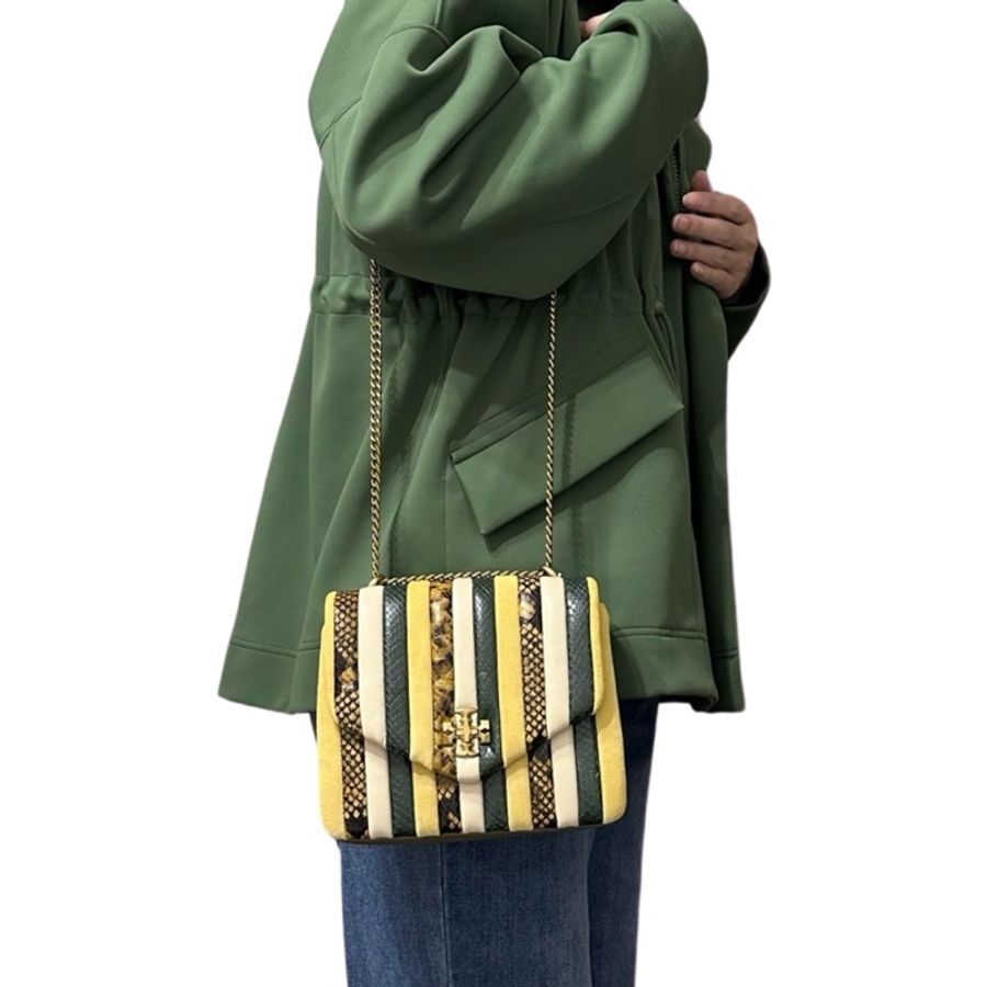 Kira Exotic Stripe Square Crossbody-2