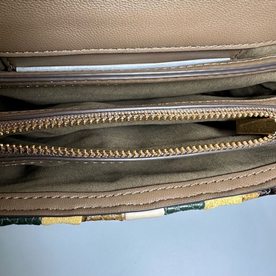 Kira Exotic Stripe Square Crossbody-12