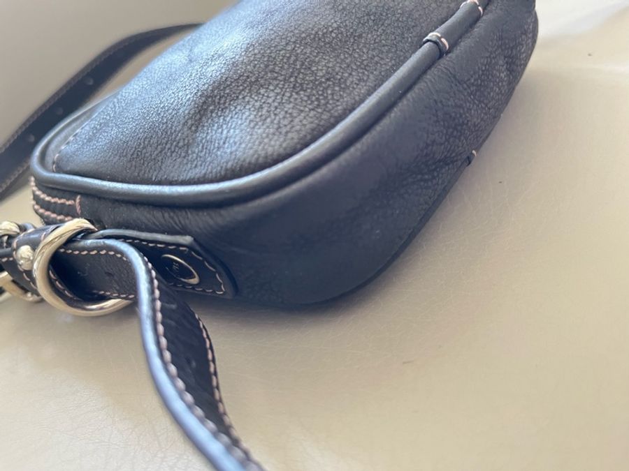 Loewe Vintage 方形流蘇斜背包-7