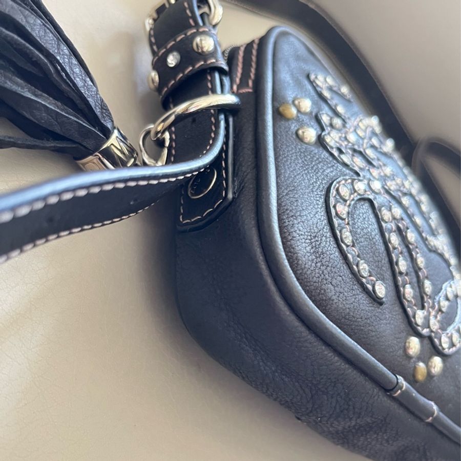 Loewe Vintage 方形流蘇斜背包-14