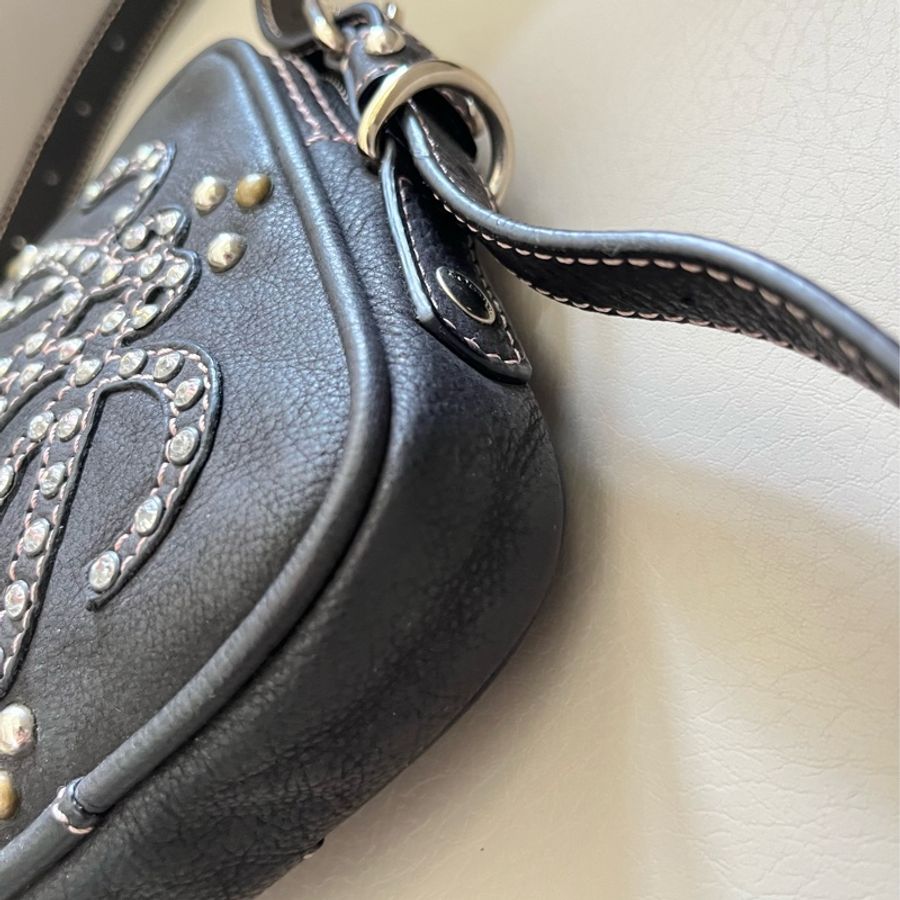 Loewe Vintage 方形流蘇斜背包-15