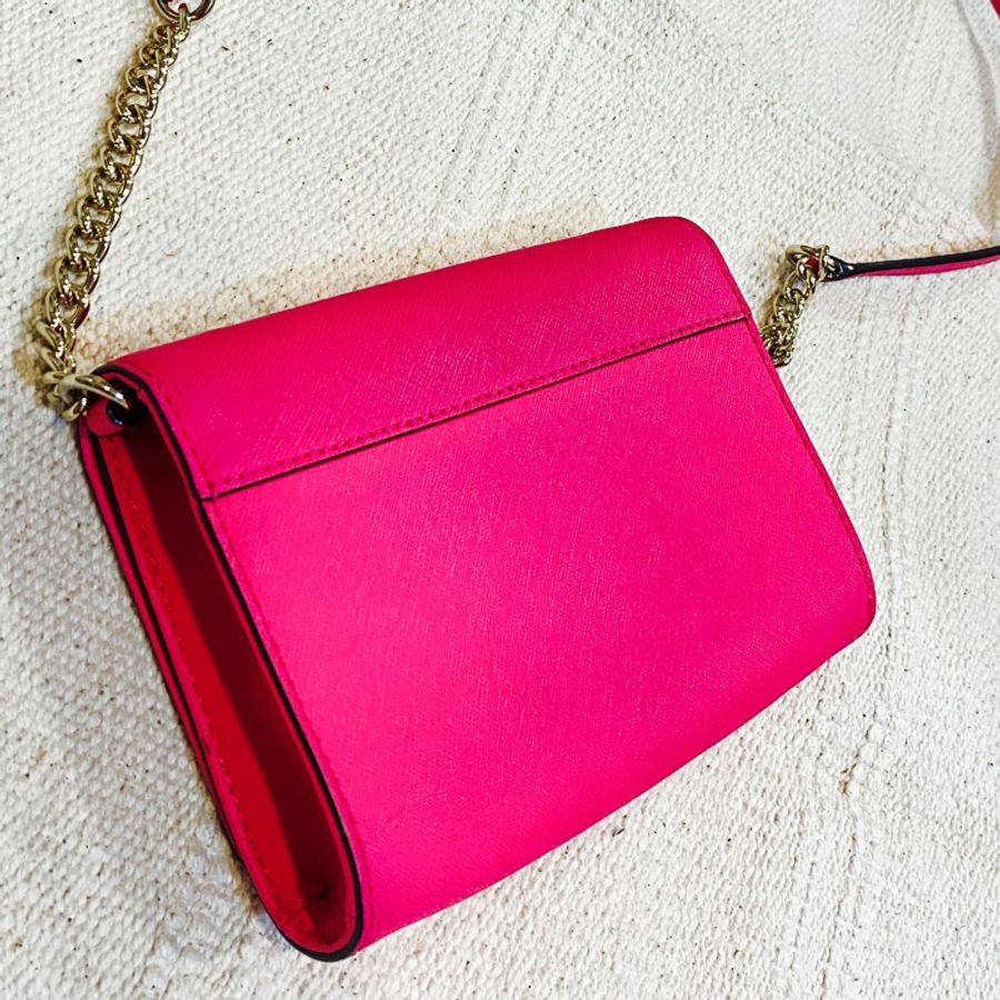 Kate Spade 洋桃紅肩背包-8