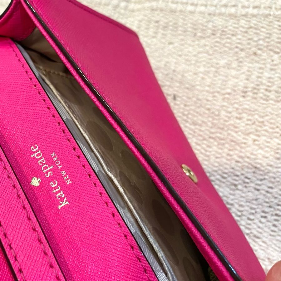 Kate Spade 洋桃紅肩背包-10