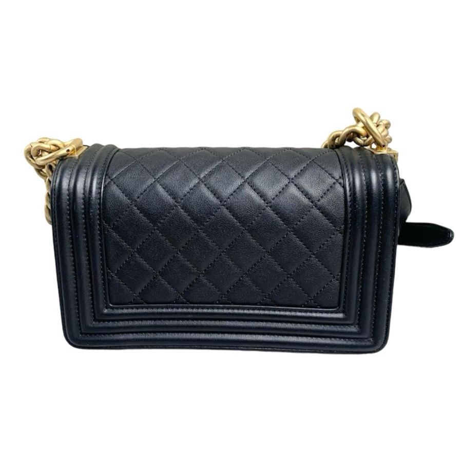 Chanel Caviar Leboy Small 小牛皮金扣-2