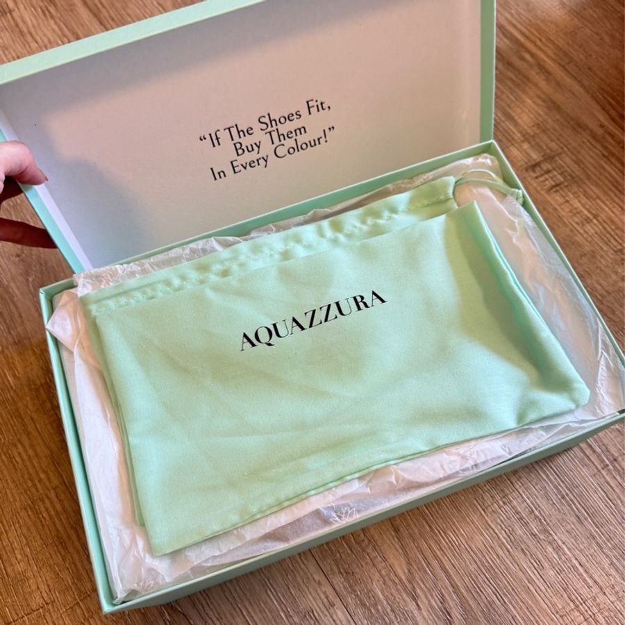 AQUAZZURA 棕色麂皮高跟鞋-6