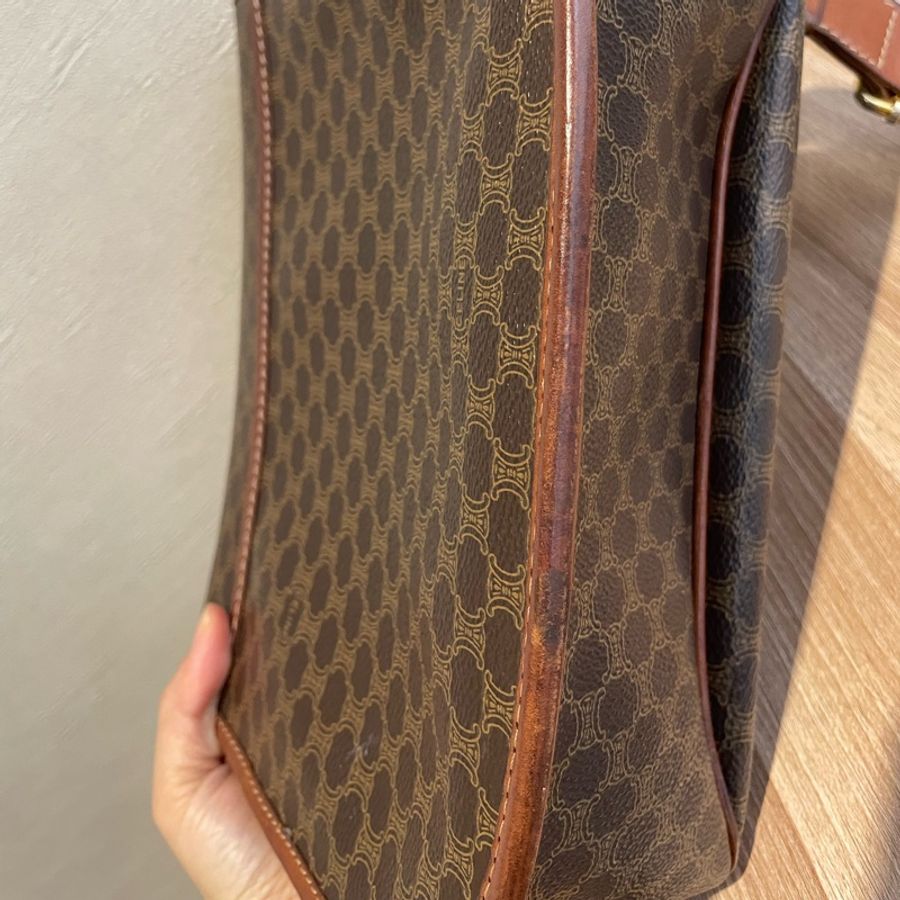 Celine 星球款老花凱旋門小書包-12