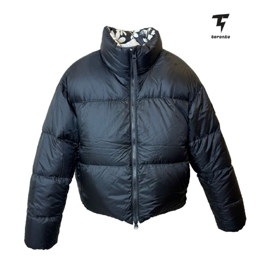 在台現貨正貨CANADA GOOSE 加拿大鵝Canada Goose x Reformation Lorita 雙面花卉印花羽絨服 長袖-11