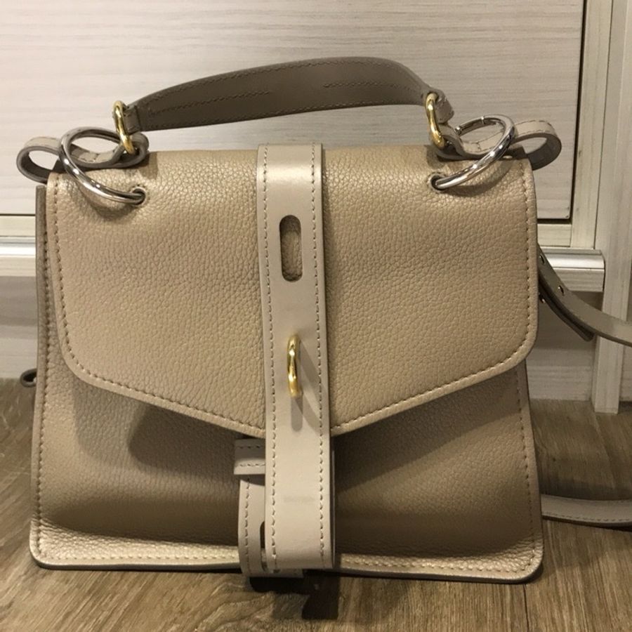(搬家斷捨離)二手Chloe aby small shoulder bag-0