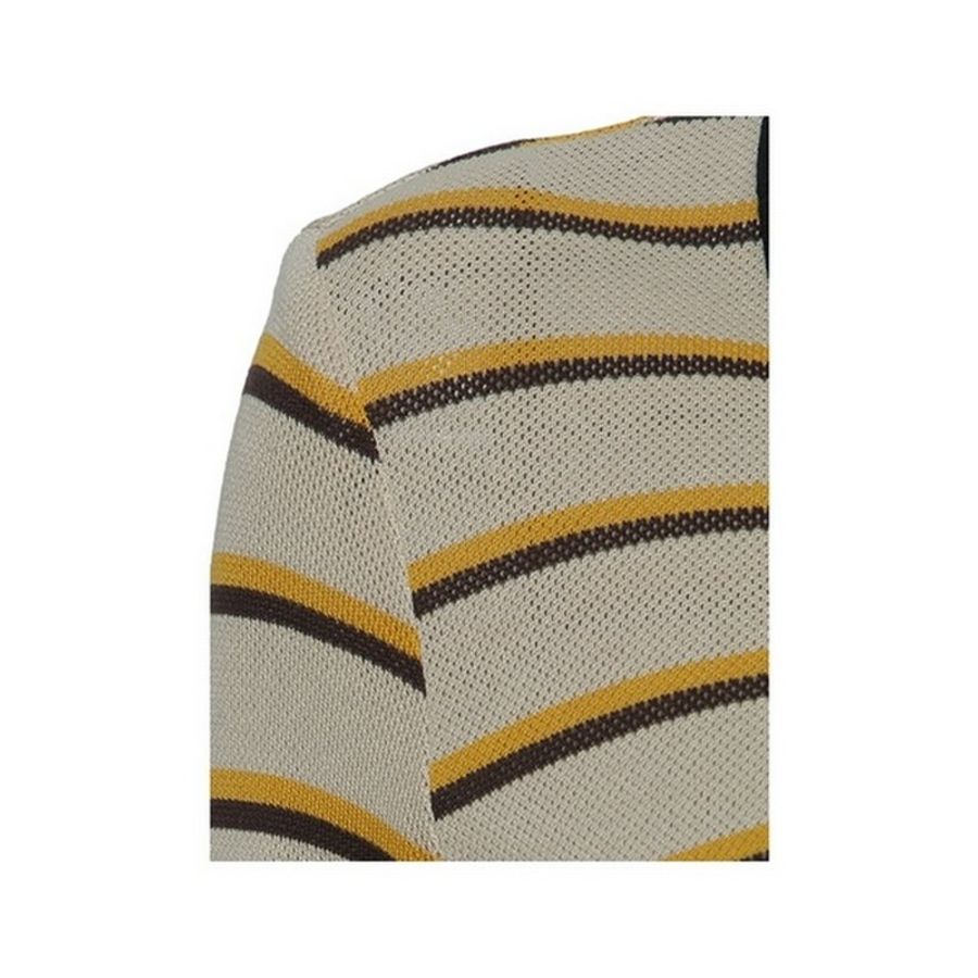 Proenza Schouler Stripes Polo Tee for Women in Beige/Yellow (R122415-JCP05-10904-2)-3