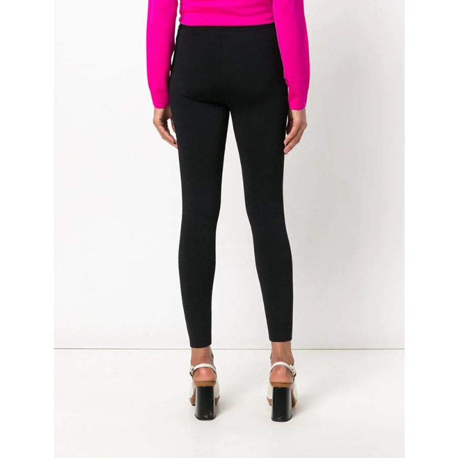 Proenza Schouler Elastic Waistband Copped Leggings for Women in Black (R173768-KY093-00200-S)-1