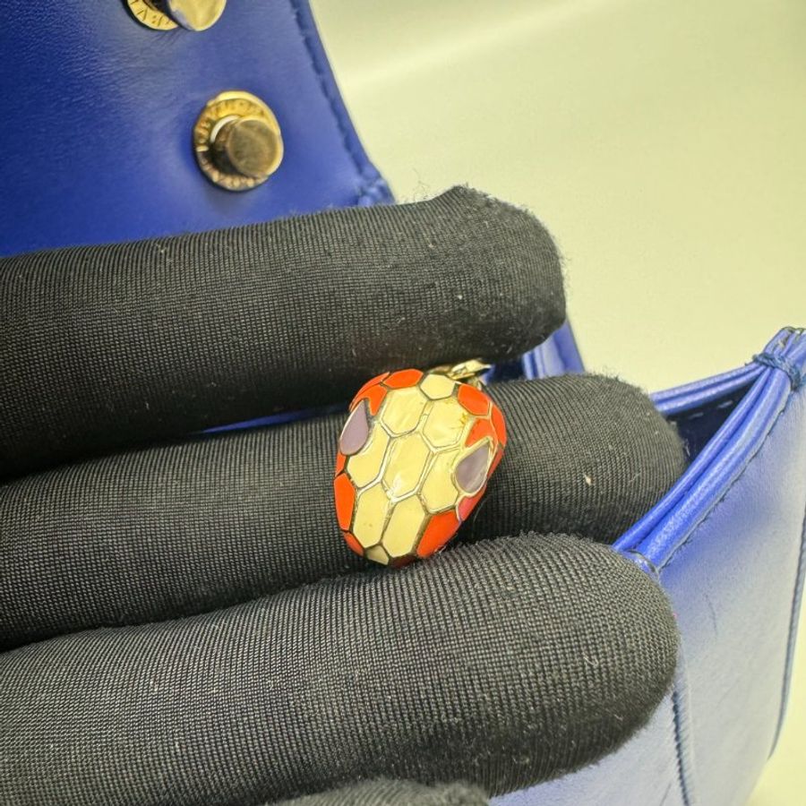寶格麗 蛇頭包 限量特殊色蛇頭-26