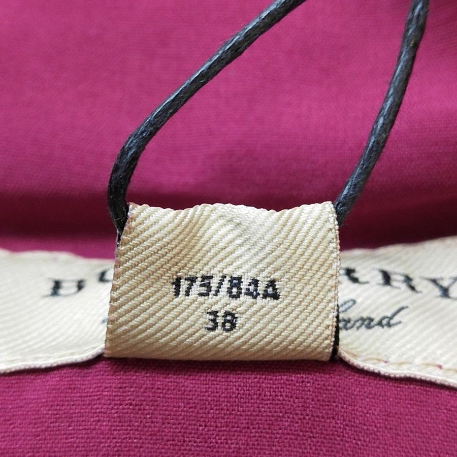 Burberry 棉質純色圓領連衣裙38碼-7