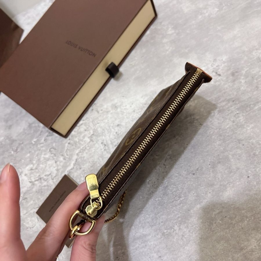 LV經典原花mini鏈條包 小麻將包-3