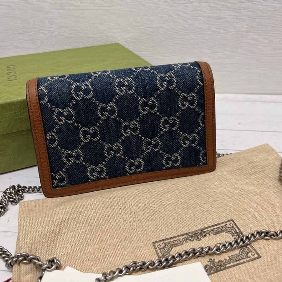 Gucci 經典Dionysus系列GG Supreme單寧酒神包-2