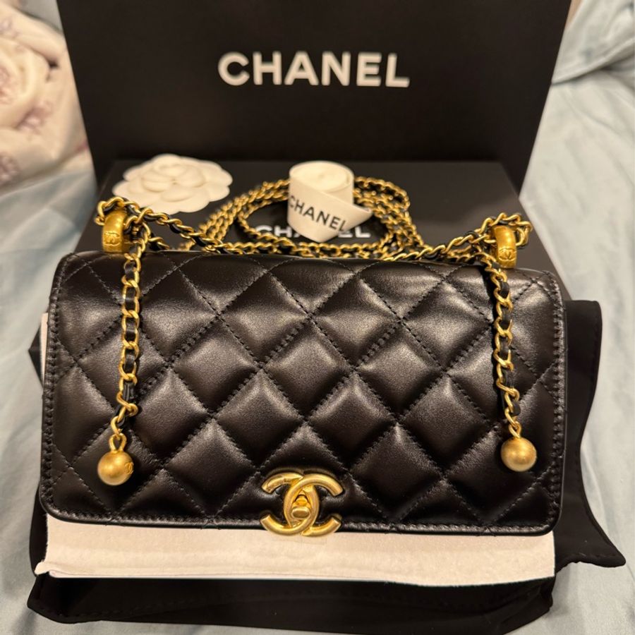 CHANEL WOC雙金球-0