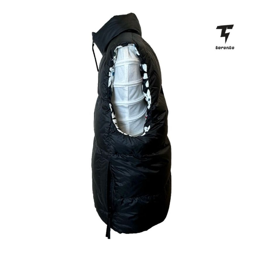 在台現貨 正貨CANADA GOOSE 加拿大鵝🦆Canada Goose x Reformation Lorita 雙面花卉印花羽絨背心-4