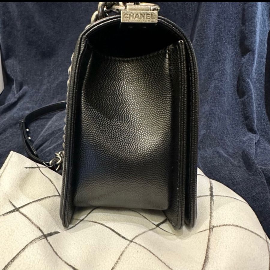 CHANEL Leboy26 荔枝牛皮-9