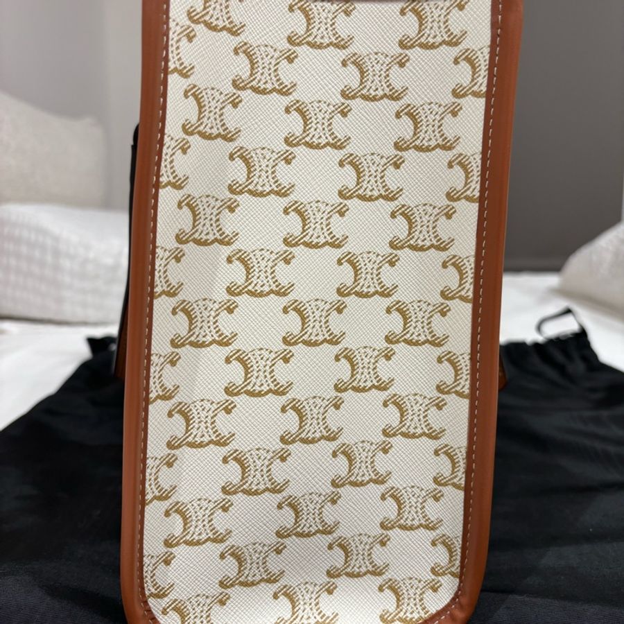 celine 白色托特包 199742-1