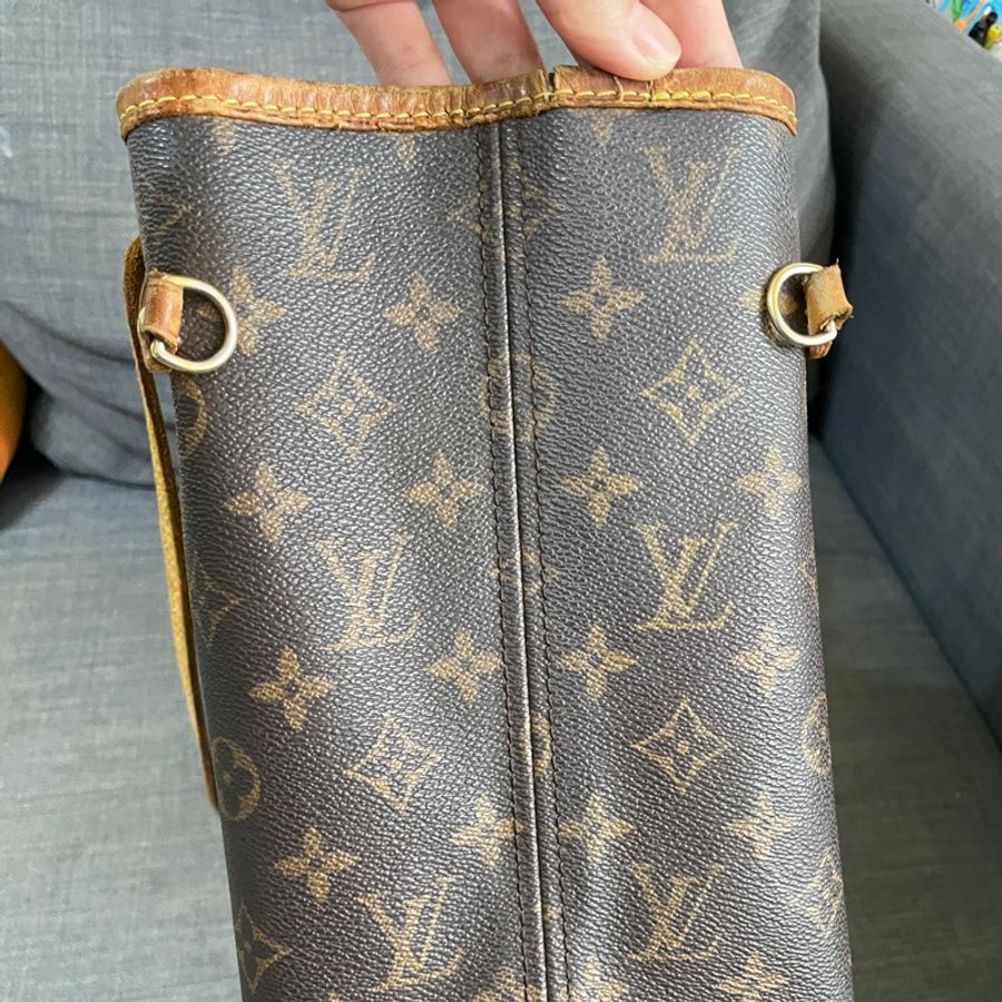 LV Neverfull MM有明顯使用痕跡-7