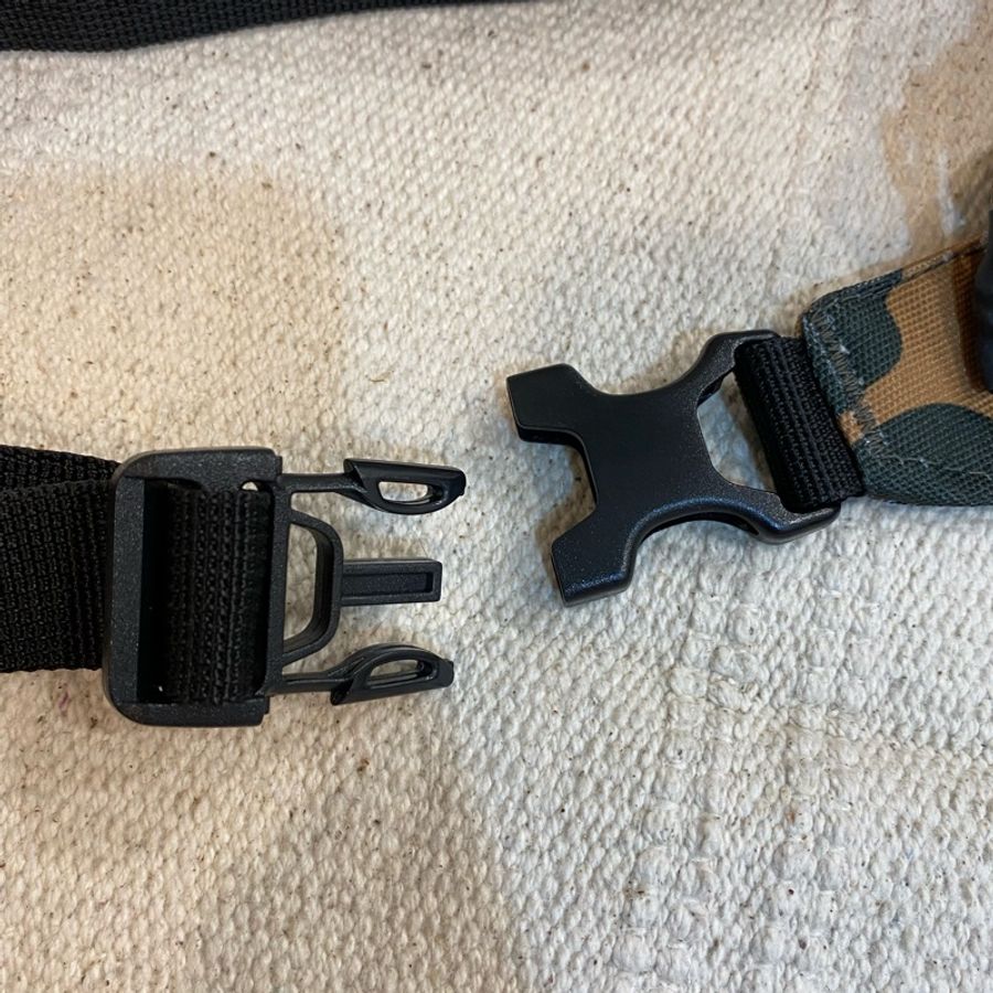 Timberland 迷彩可調式腰包-5