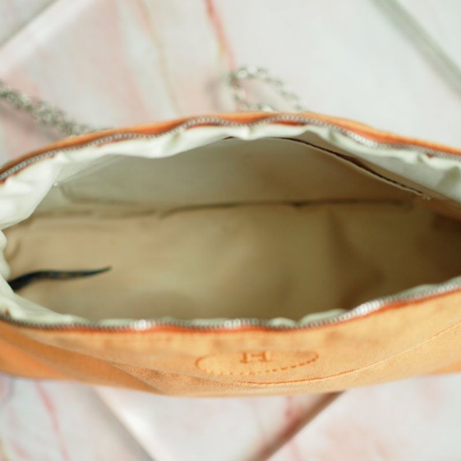 新品上架 現貨 🔥💖 ✨Hermes 小包 HERMES 小包包 HERMES 帆布包 經典橙色-12