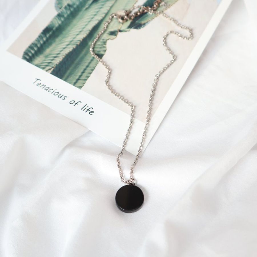 新品上架 現貨 🔥💖 ✨Chanel Necklace Chanel Vintage Necklace Chanel 閃石圓牌仔頸鏈 Chanel 頸鏈-12