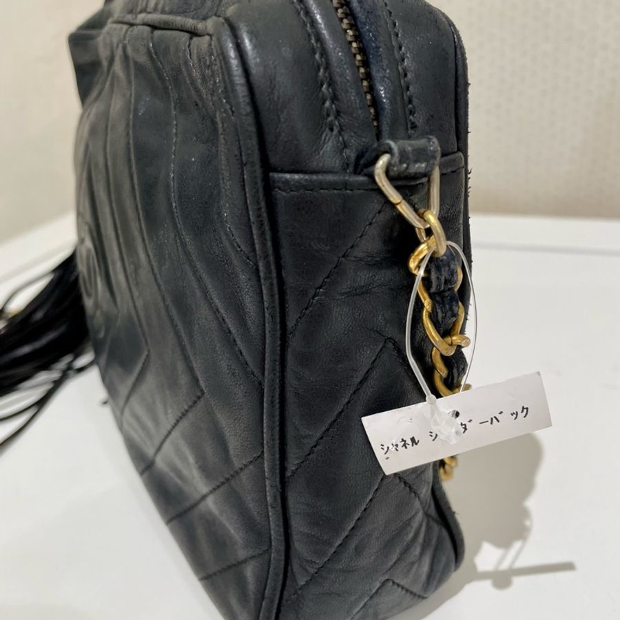 Chanel中古羊皮相機包 Chanel Vintage Lambskin Camera Bag-3