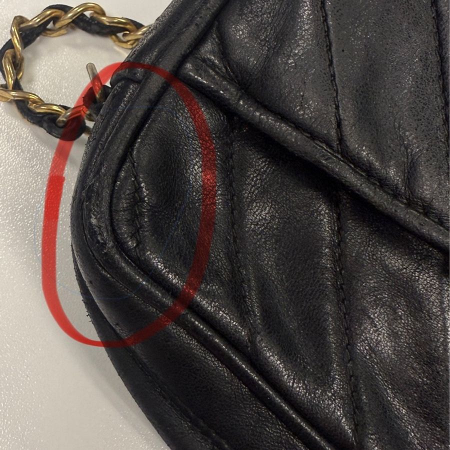 Chanel中古羊皮相機包 Chanel Vintage Lambskin Camera Bag-27