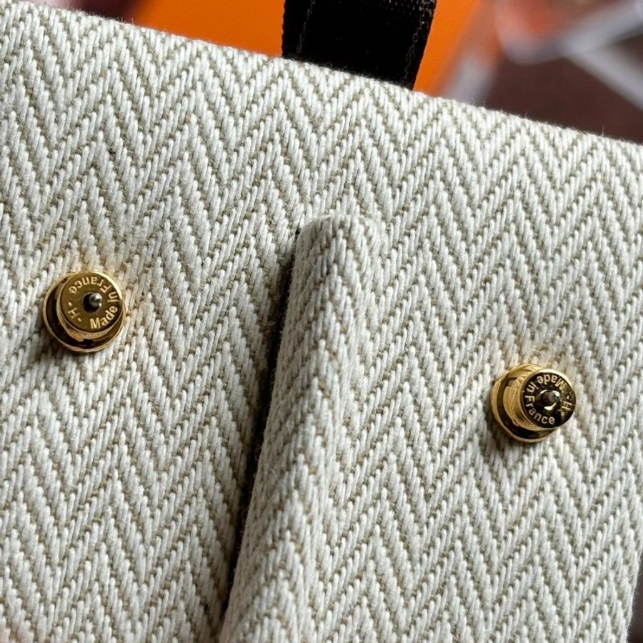 ::HERMES:: MINI POP H 寶寶藍色耳環-3