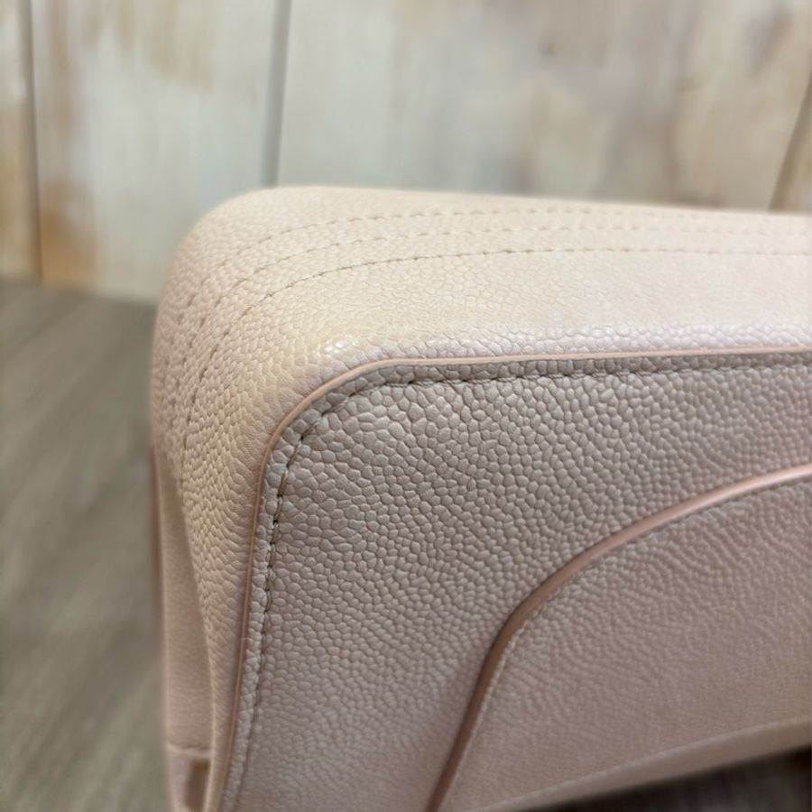 CHANEL A01112 粉膚 膚色 荔枝皮 金鍊 25 COCO 肩背包 斜背包 CF-15