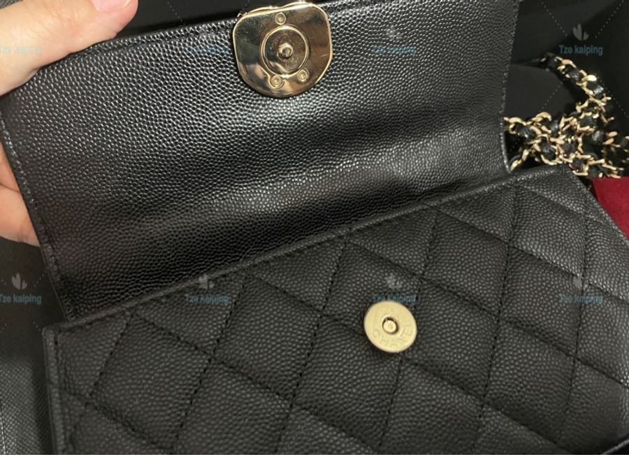⭐️Chanel 23P 荔枝牛皮手柄kelly包-8