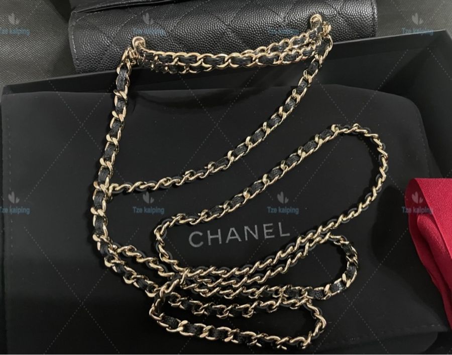⭐️Chanel 23P 荔枝牛皮手柄kelly包-11