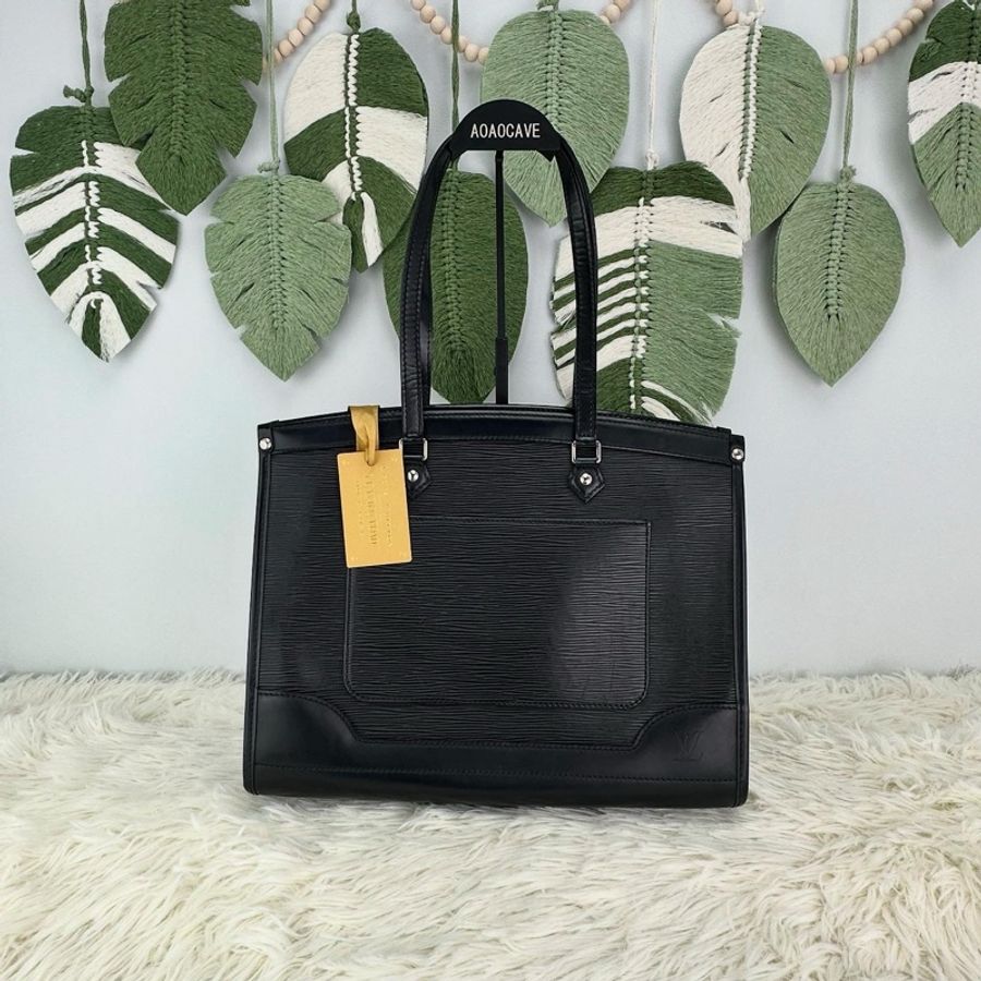 LV 中古 水波紋 Tote bag 手提單肩包-0