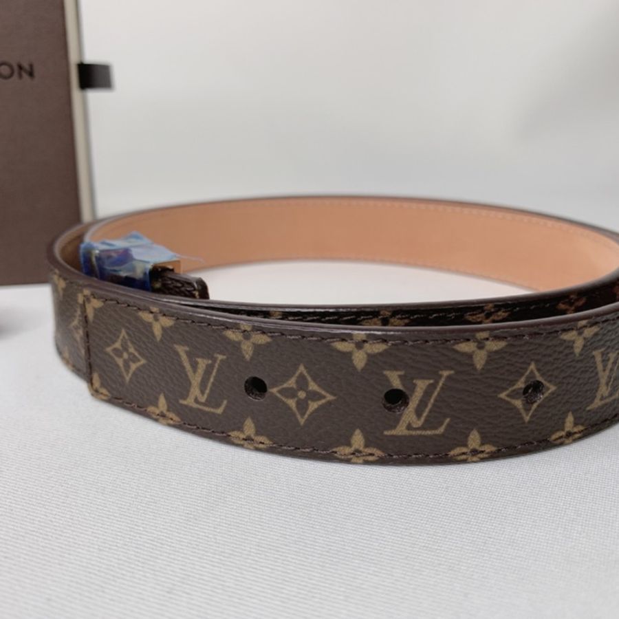 LV 全新Monogram老花皮帶-7