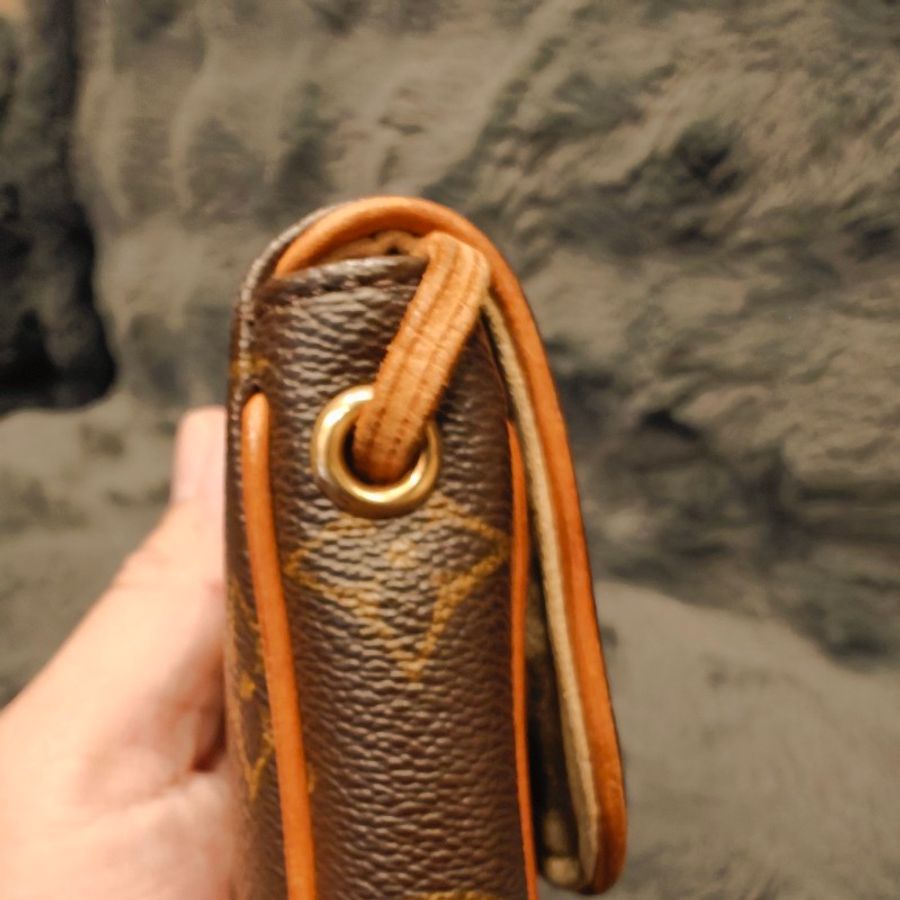 年終出清日本帶回二手LV 絕版老花肩背包,小廢包-15