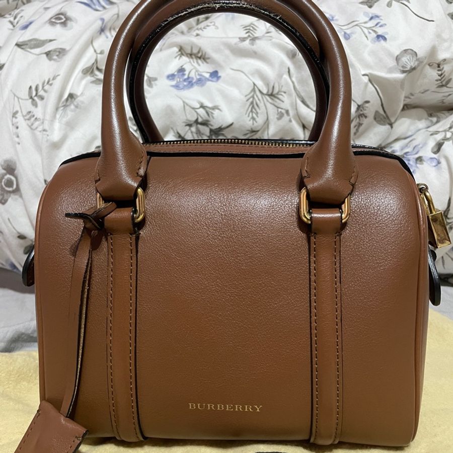 Burberry波士頓包 肩背包 手提包-0