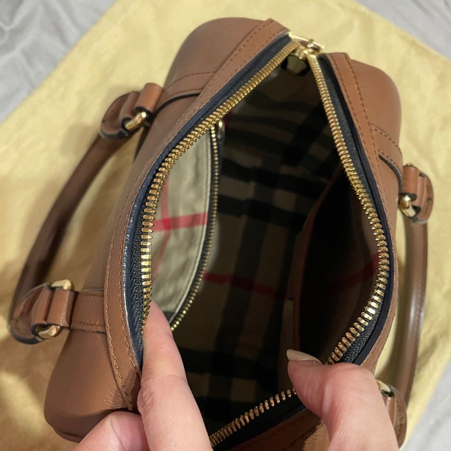 Burberry波士頓包 肩背包 手提包-5
