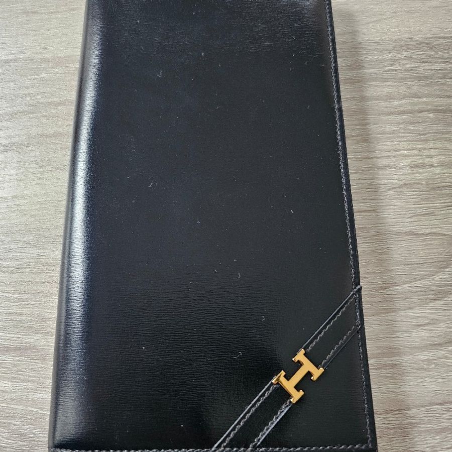 Hermès vintage long wallet-0
