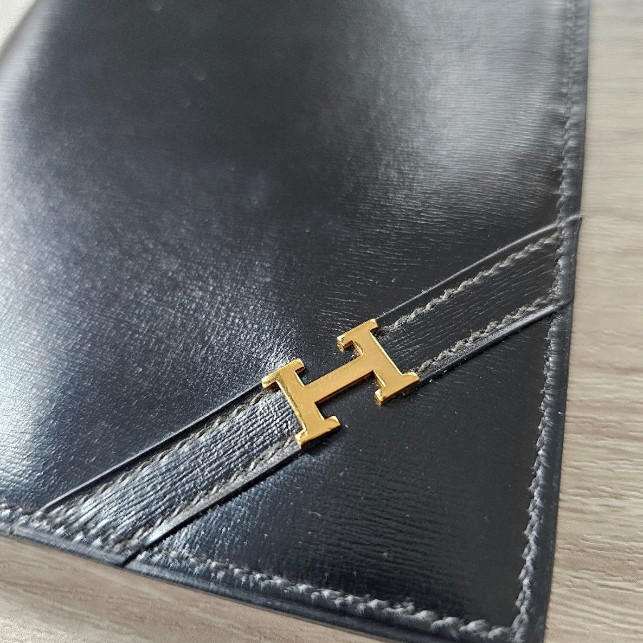 Hermès vintage long wallet-5