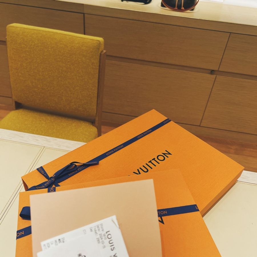 LV essential圍巾新品灰色羊毛絨-2