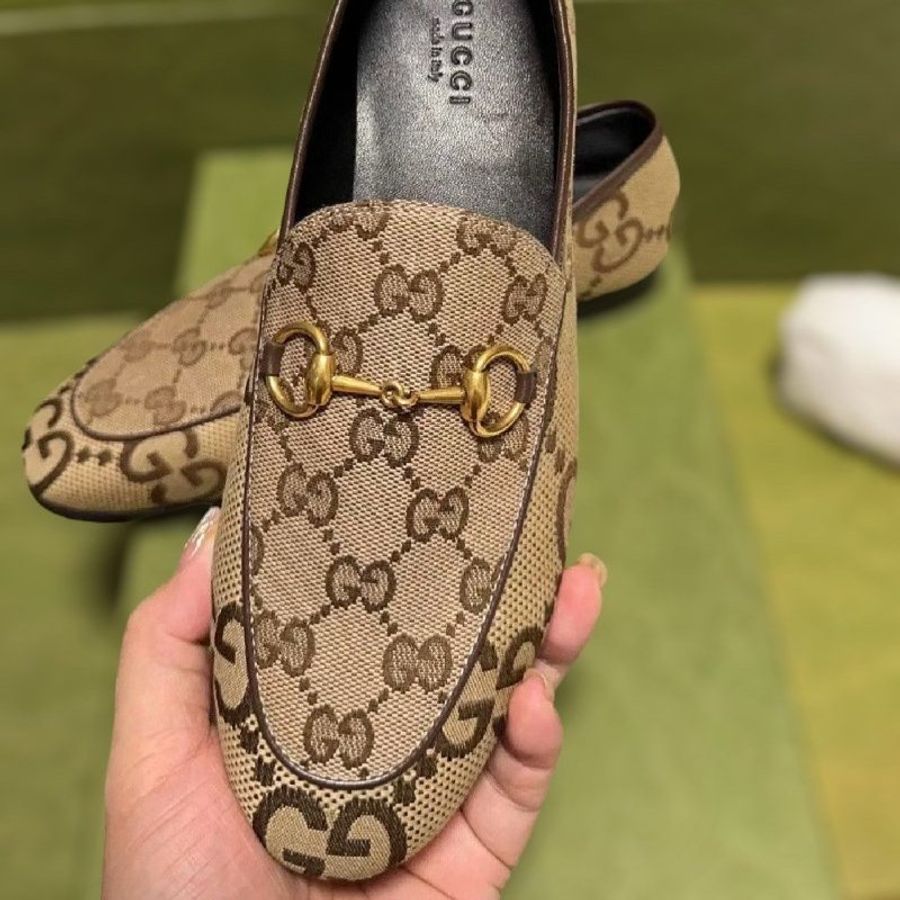 Gucci 431467 女款 GG Gucci Jordaan樂福鞋 IT 36/36.5/37/37.5/38 購買請告知需要尺寸《2024季度新品》-4