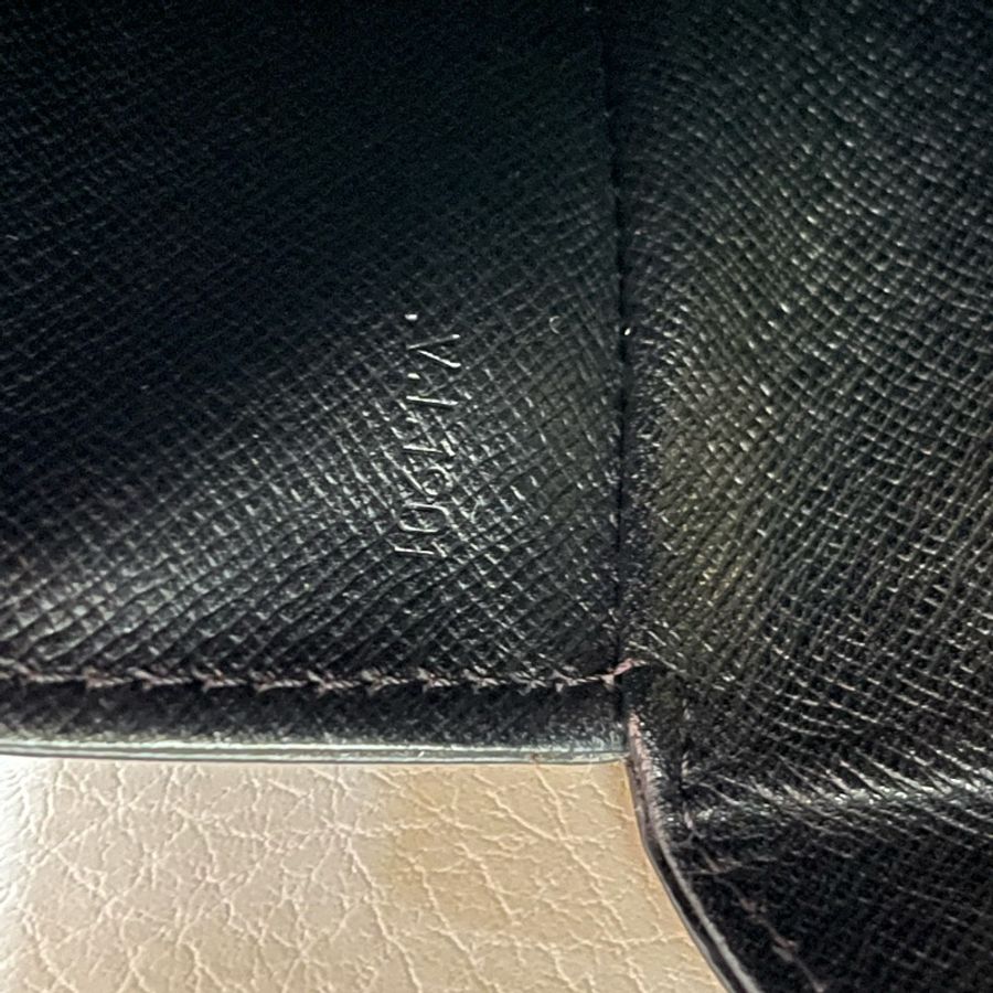 LV Vintage EPI 黑色馬鞍包 /牛鼻包-19