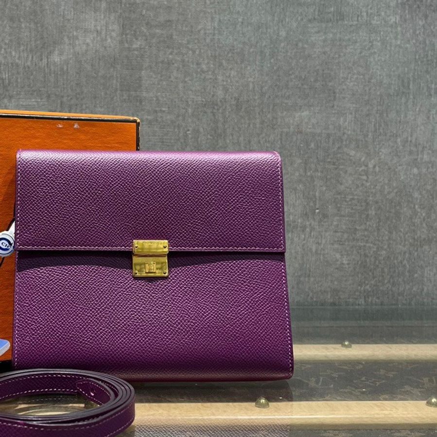 HERMES CLIC金扣 Epsom Crossbody Bag-0